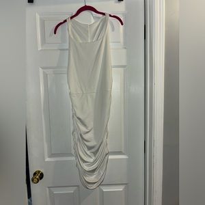 White slinky Dress